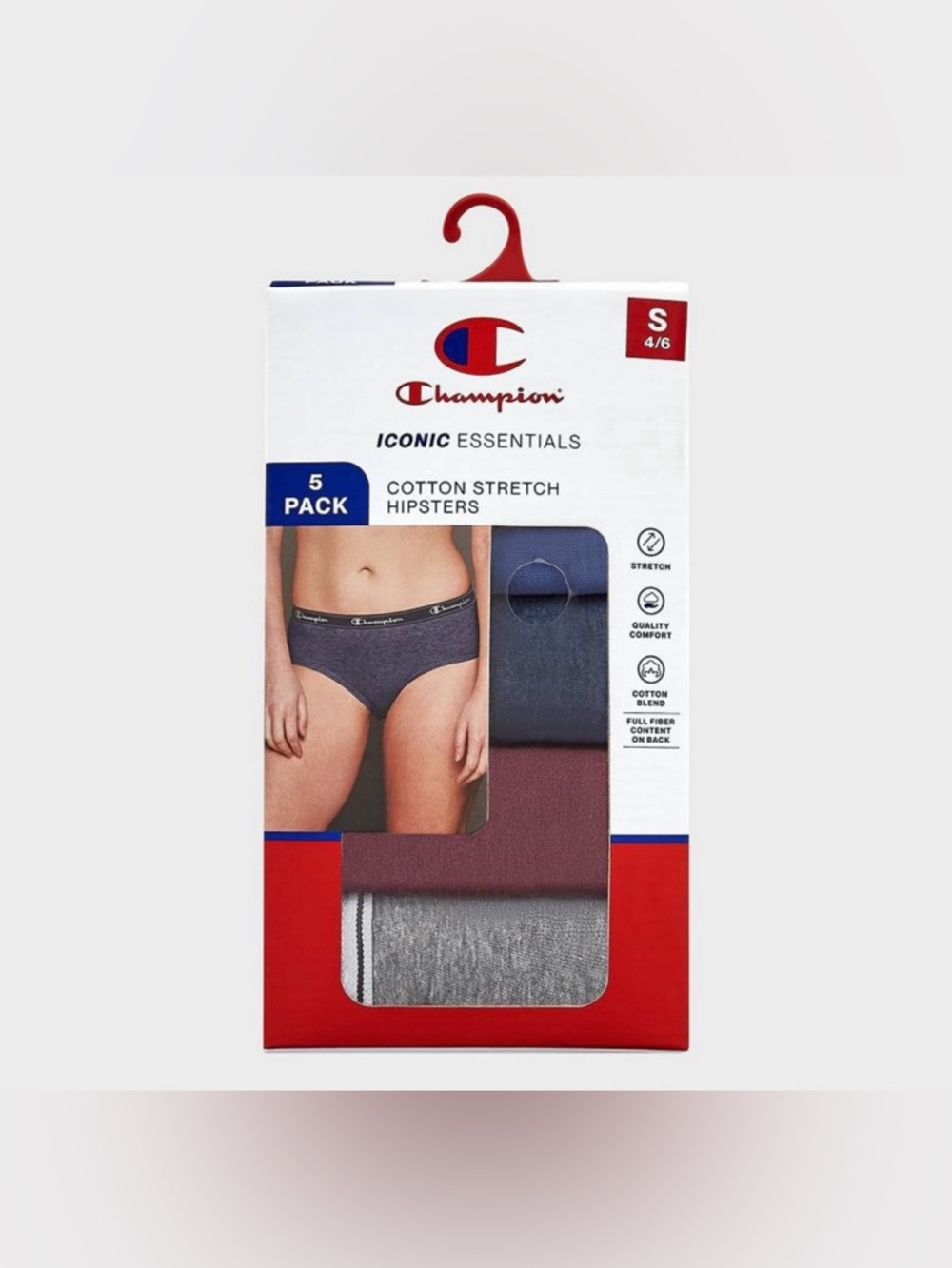 Champion Women’s Briefs 5-Pack